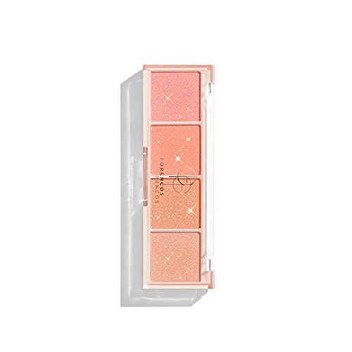 Forencos Bare Shadow Palette 09 Bouquet - Highly Pigmented Matte & Glitter Eyeshadow | Korean Makeup for Everyday & Party Looks | Vegan & Cruelty-Free Cosmetics