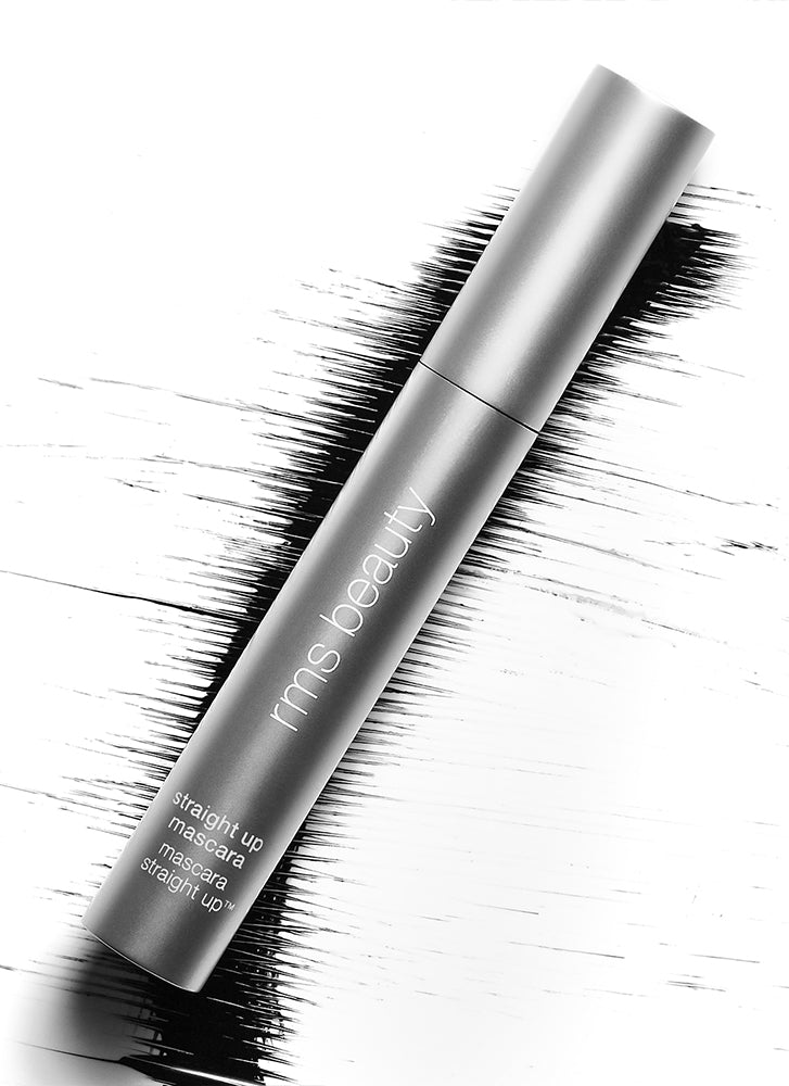 RMS Beauty Straight Up Volumizing Peptide Mascara - Lengthening & Volumizing for Natural Lashes | Perfect for Everyday Wear & Special Occasions