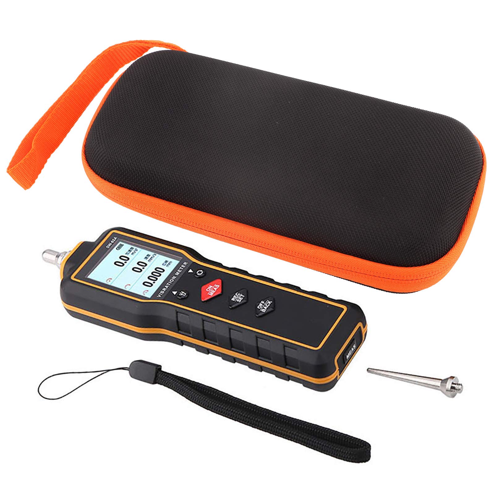 SW-65A Digital Handheld Vibration Meter - Portable Vibration Tester for Industrial Equipment, HVAC Systems & Machinery Maintenance | Accurate Vibration Measurement Tool