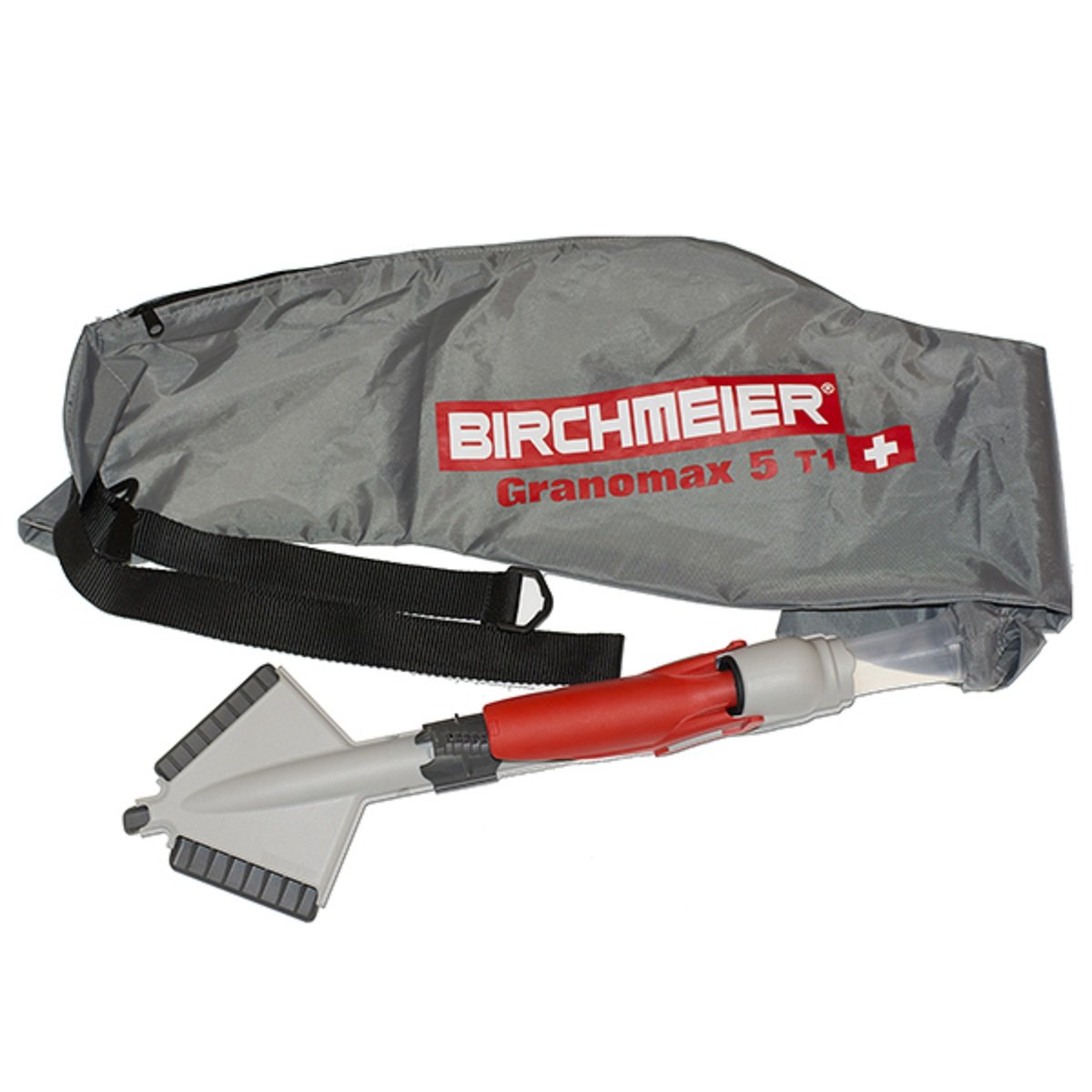 Birchmeier Granomax Granular Spreader - Heavy Duty Lawn & Garden Spreader for Ice Melt, Fertilizer, Grass Seed, Salt & More | Perfect for Winter Driveways, Spring Lawn Care & Farm Use