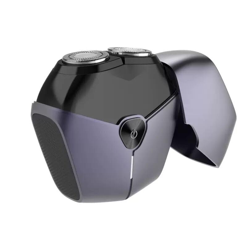 Premium Men's Electric Razor - IPX7 Waterproof Rechargeable Rotary Shaver for Wet & Dry Use | Portable Travel Shaver | Perfect for Home, Office & Gym | Smooth Shaving Anywhere