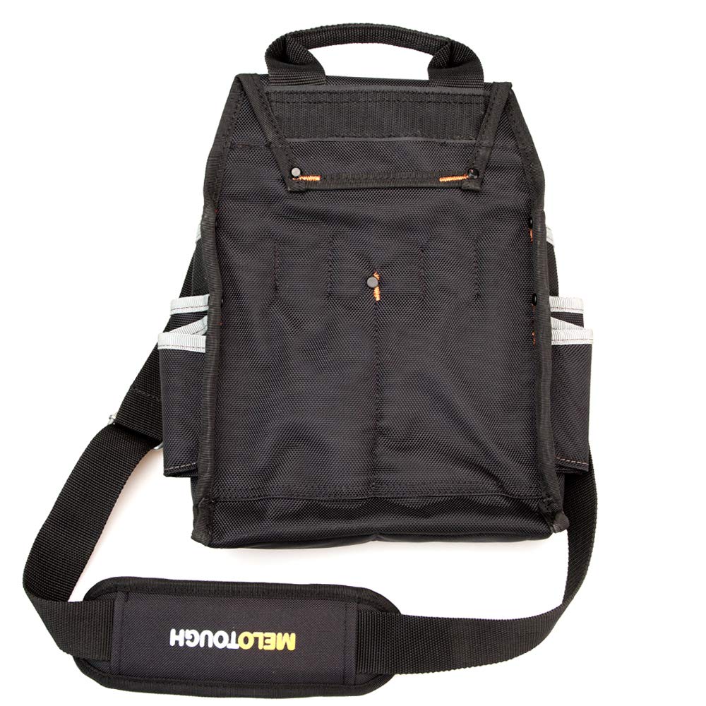 MELOTOUGH Electrician Tool Pouch - Heavy Duty Multi-Pocket Tool Belt Organizer for Technicians, Maintenance & HVAC Workers - Perfect for Construction, Wiring & Repair Jobs