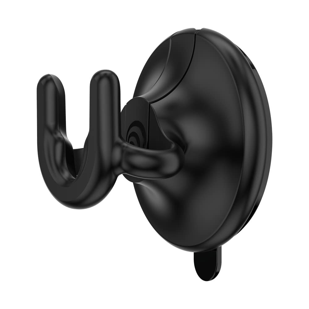 PopSockets Multi-Surface Suction Phone Mount - Universal Phone Stand & Holder for Car, Desk, Wall (Black) - Perfect for Driving, Working & Watching Videos