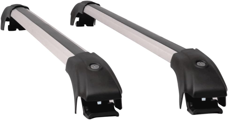 2014-2020 Nissan Rogue Roof Rack Cross Bars - OEM Style Aluminum Roof Rails for Cargo & Luggage - Perfect for Road Trips, Camping & Outdoor Adventures