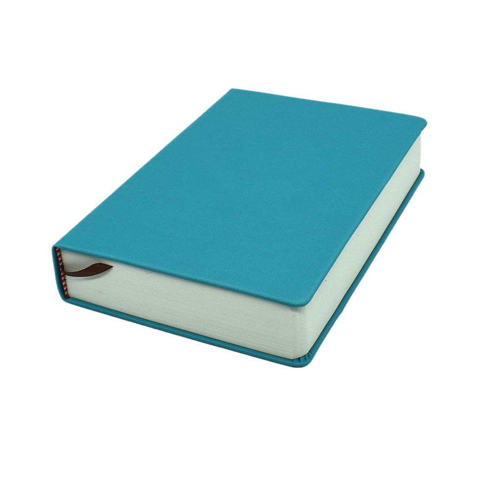 Premium A5 Leather Journal Notebook - 660 Pages 80gsm Thick Sketchbook for Writing, Drawing & Note Taking | Hard Cover Blank Notebook | Perfect for Artists, Students & Office Use (Blue)
