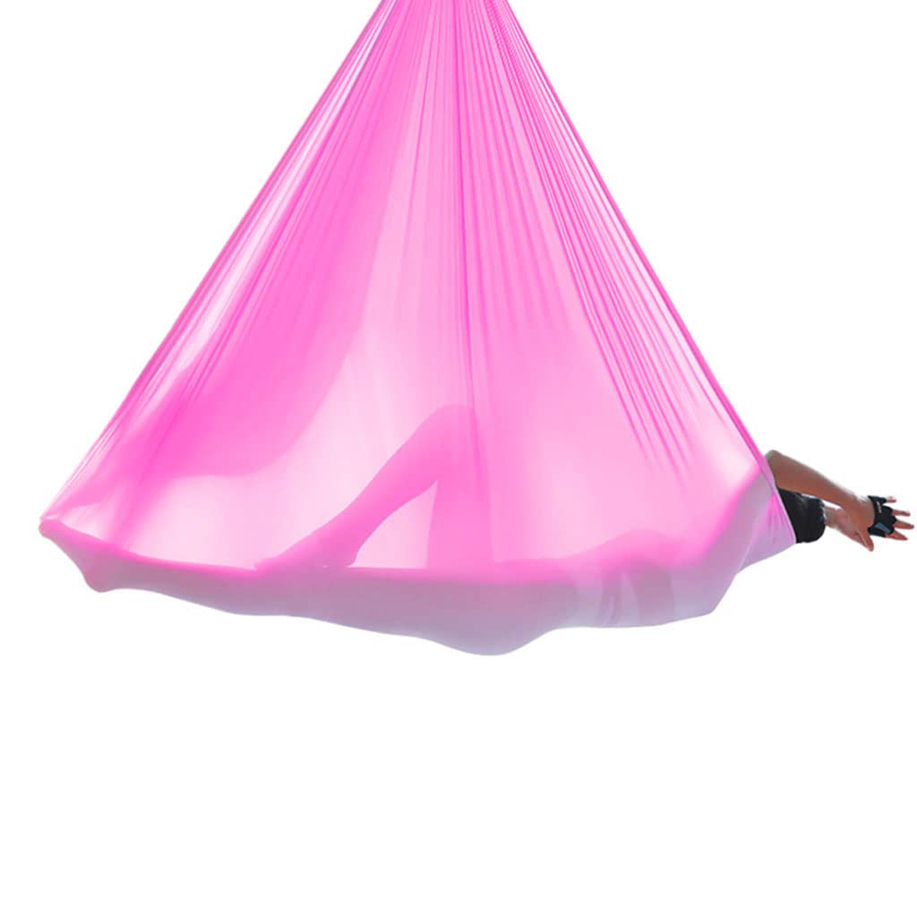 Premium Aerial Yoga Hammock - Anti-Gravity Silk Fabric Swing for Yoga, Pilates & Fitness - Perfect for Home Gym, Studio Workouts & Stress Relief