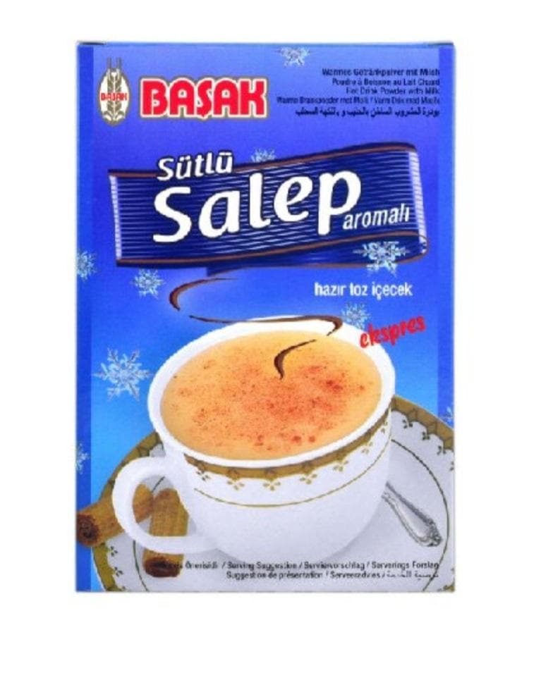 Premium Turkish Orchid Powder Drink - Sahlab, Sahlep, Salep | 130g | Authentic Hot Beverage Mix for Winter Warmth & Comfort