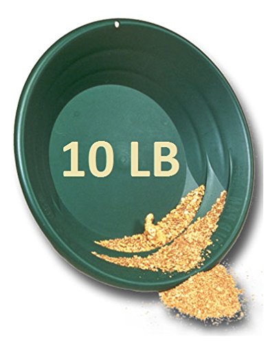 10 LB Colorado Gold Paydirt - Unsearched Gold Panning Bag with Guaranteed Gold - Fun Home Gold Prospecting Kit for Beginners & Hobbyists - Perfect for Family Activities & Outdoor Adventures