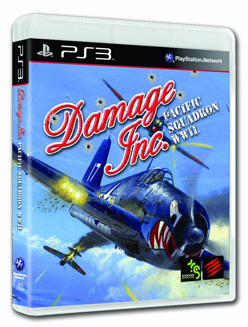 Damage Inc. Pacific Squadron WWII - PS3 Game for Playstation 3 | WWII Air Combat Simulation | Perfect for History Buffs & Flight Game Enthusiasts