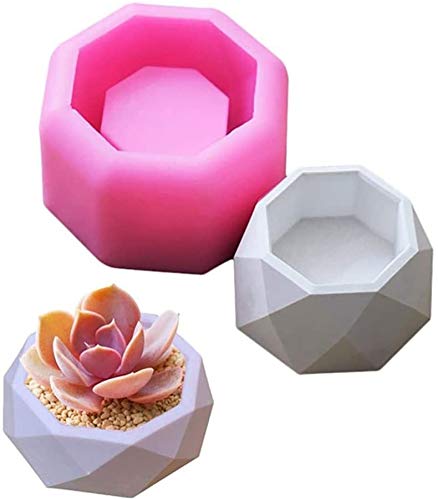 Premium Silicone Flower Pot Mold for DIY Concrete Planters, Succulent Vases, Gypsum Cement & Clay Crafts – Perfect for Candle Holders, Home Decor & Garden Projects