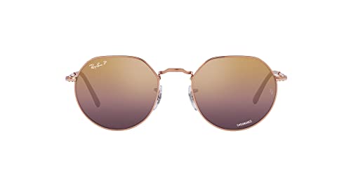 Rose Gold/Mirrored Red Gradient Polarized