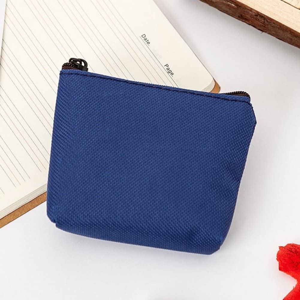 4pcs Mini Canvas Coin Purse - Small Portable Wallet for Credit Cards, ID, Keys, Headphones & Lipstick | Perfect for Travel, Shopping & Everyday Use