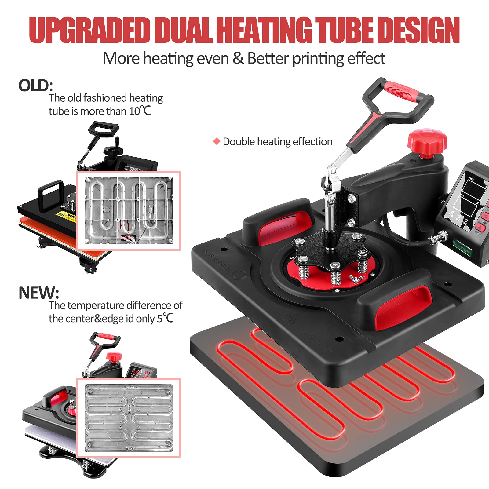 8-in-1 Digital Heat Press Machine 12