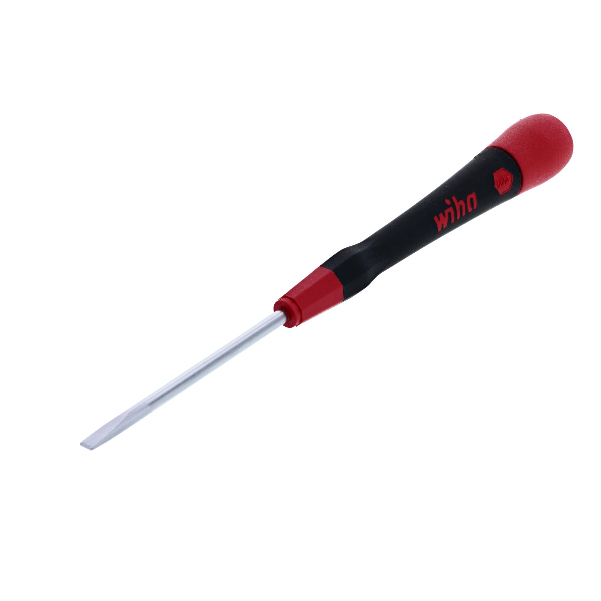 Wiha 26074 3.5 x 60mm Slotted Screwdriver with PicoFinish Handle - Precision Tool for Electronics, Jewelry & Small Appliance Repair