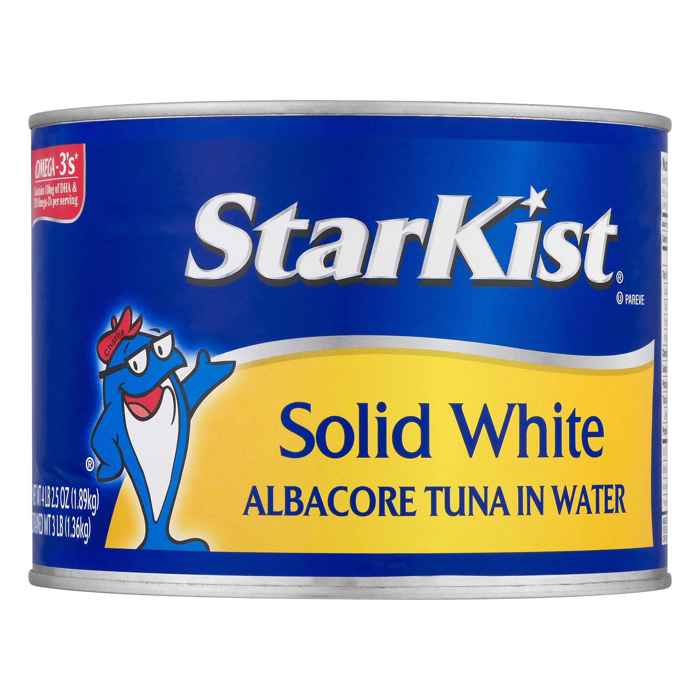 StarKist Solid White Albacore Tuna in Water - 66.5 oz Can (Pack of 6) | Premium Canned Tuna for Salads, Sandwiches & Meal Prep | High Protein, Low Mercury, Keto & Paleo Friendly