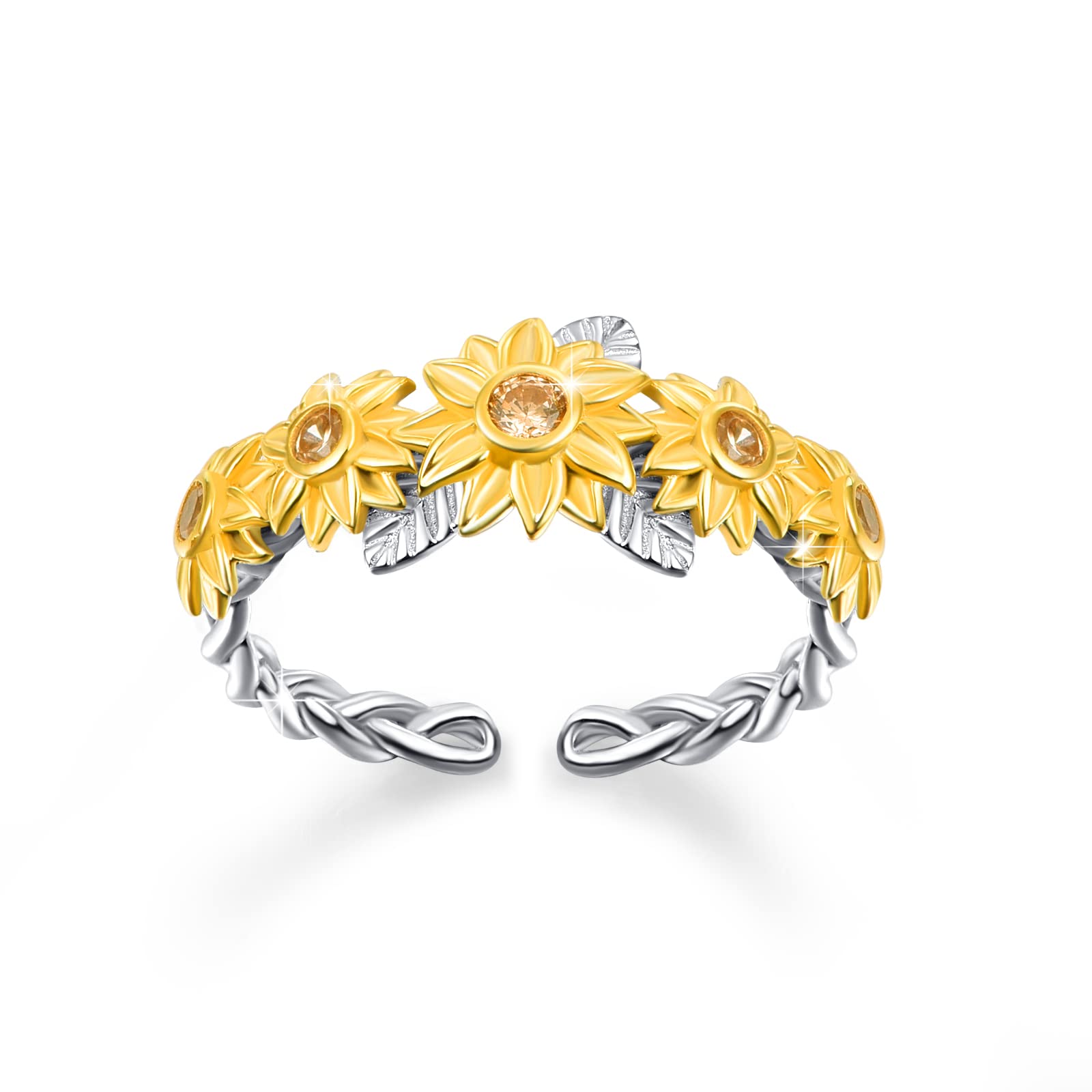 Handmade Adjustable Women's Statement Rings - Minimalist Thumb & Finger Rings for Women & Girls - Dainty Engagement, Wedding, Promise Band Jewelry - Perfect Birthday Gift for Wife & Girlfriend (Ideal for Everyday Wear, Date Nights & Special Occasions)