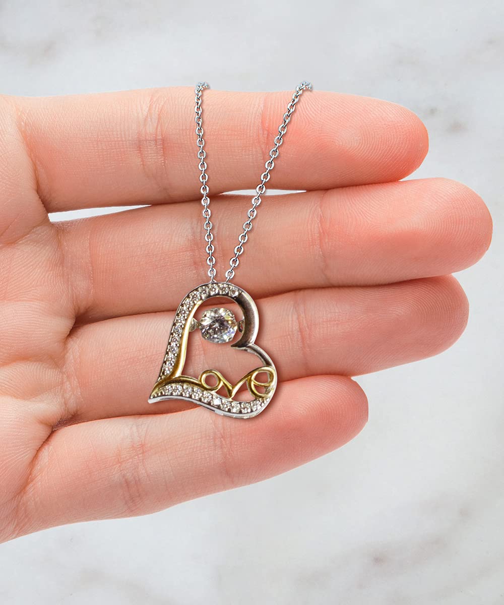 Unique Veterinary Assistant Wife Gift - Motivational Keep Calm & Let Her Handle It Necklace - Christmas, Birthday & Anniversary Present for Her - Perfect for Work, Date Night & Special Occasions