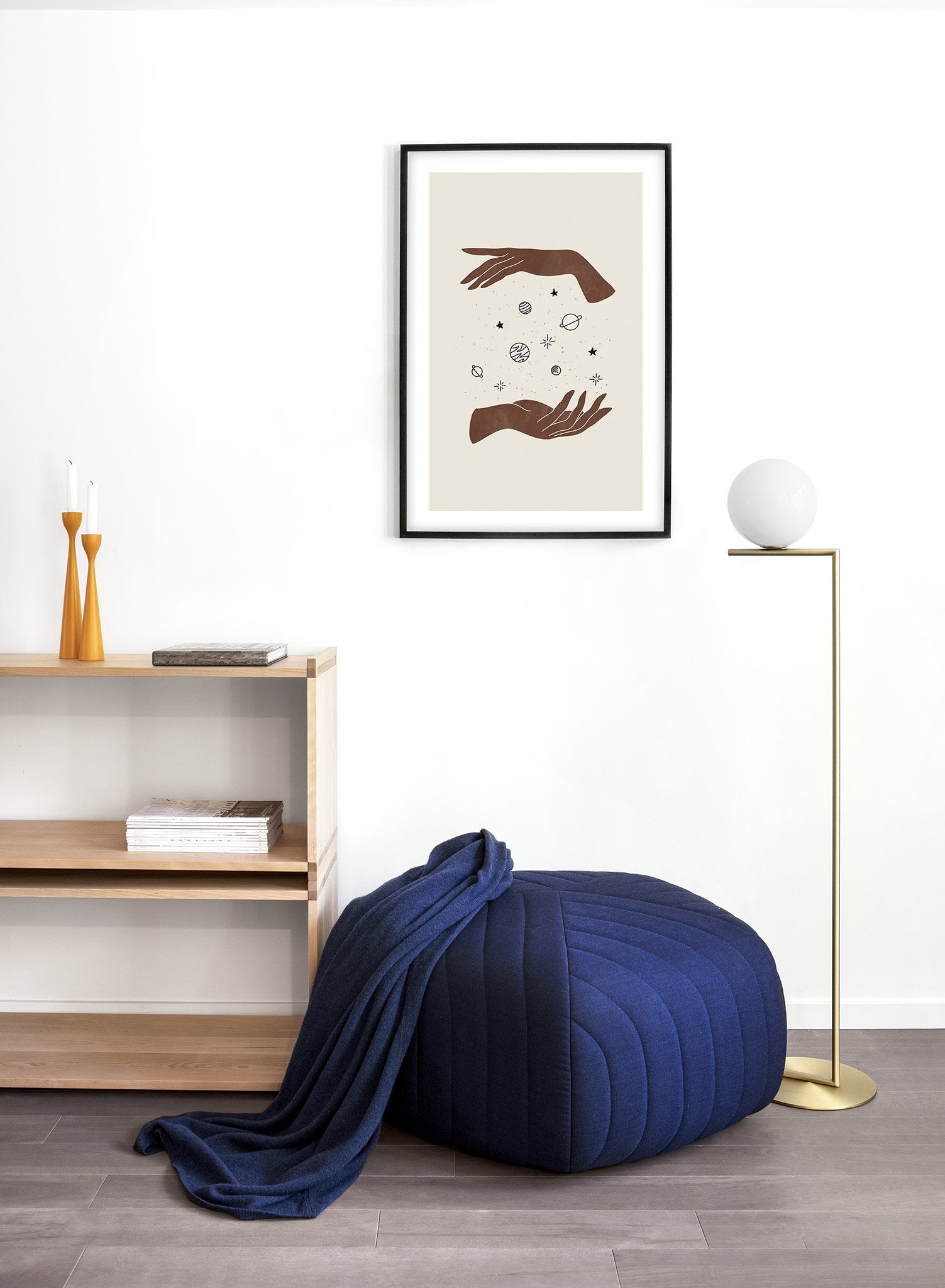 Solar System Planets Poster - Educational Space Wall Art for Kids & Adults - Perfect for Classroom, Bedroom & Home Decor