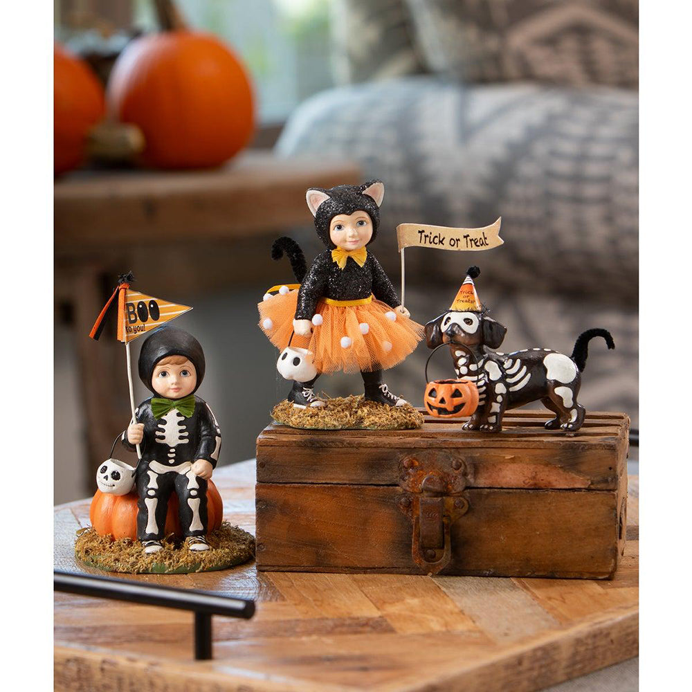 Boo To You Oliver Halloween Decoration by Bethany Lowe Designs - Spooky Home Decor for Fall & Halloween Parties