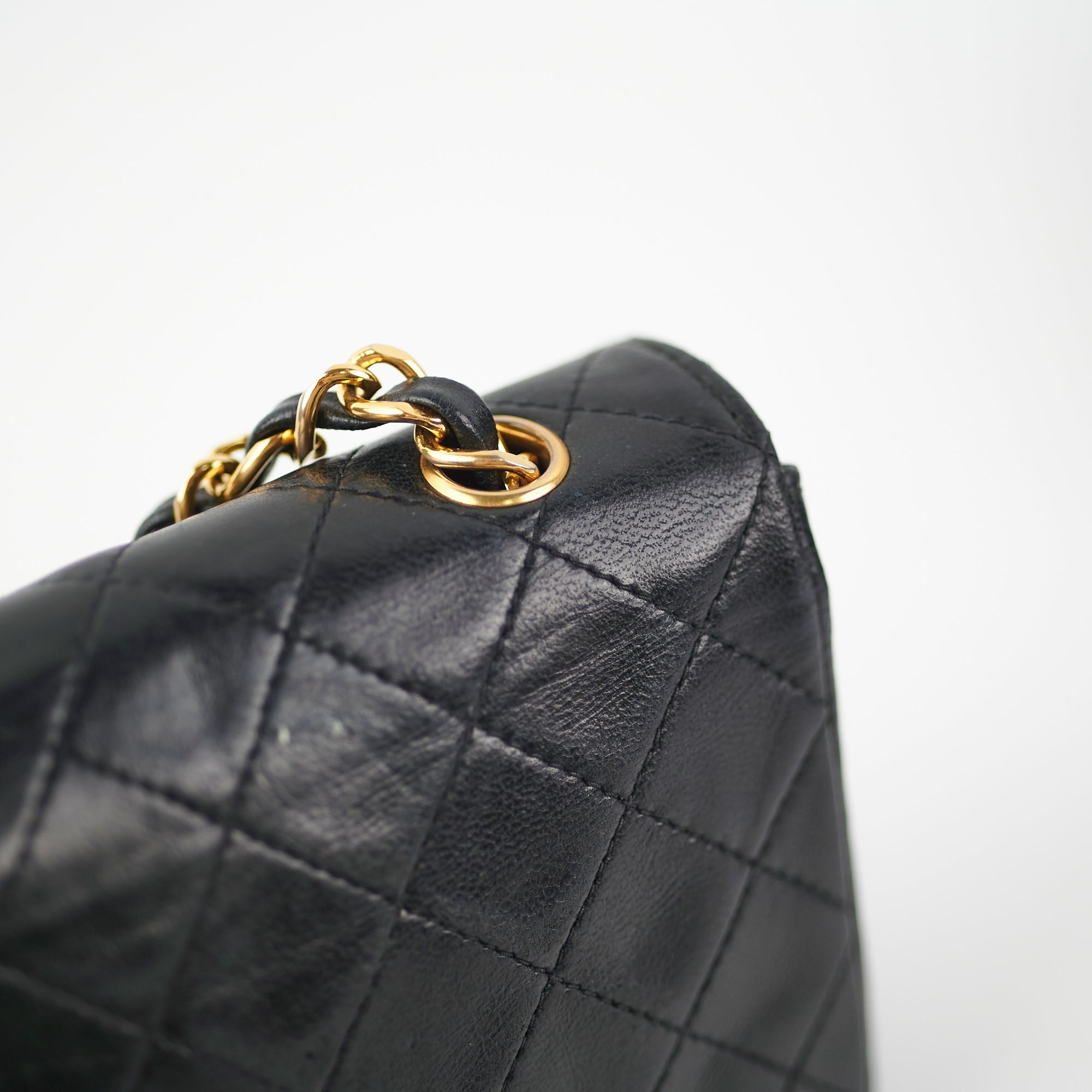 Chanel Mini Vintage Lambskin Black Flap Bag - Authentic Luxury Crossbody Purse for Women | Perfect for Date Night, Parties & Special Occasions