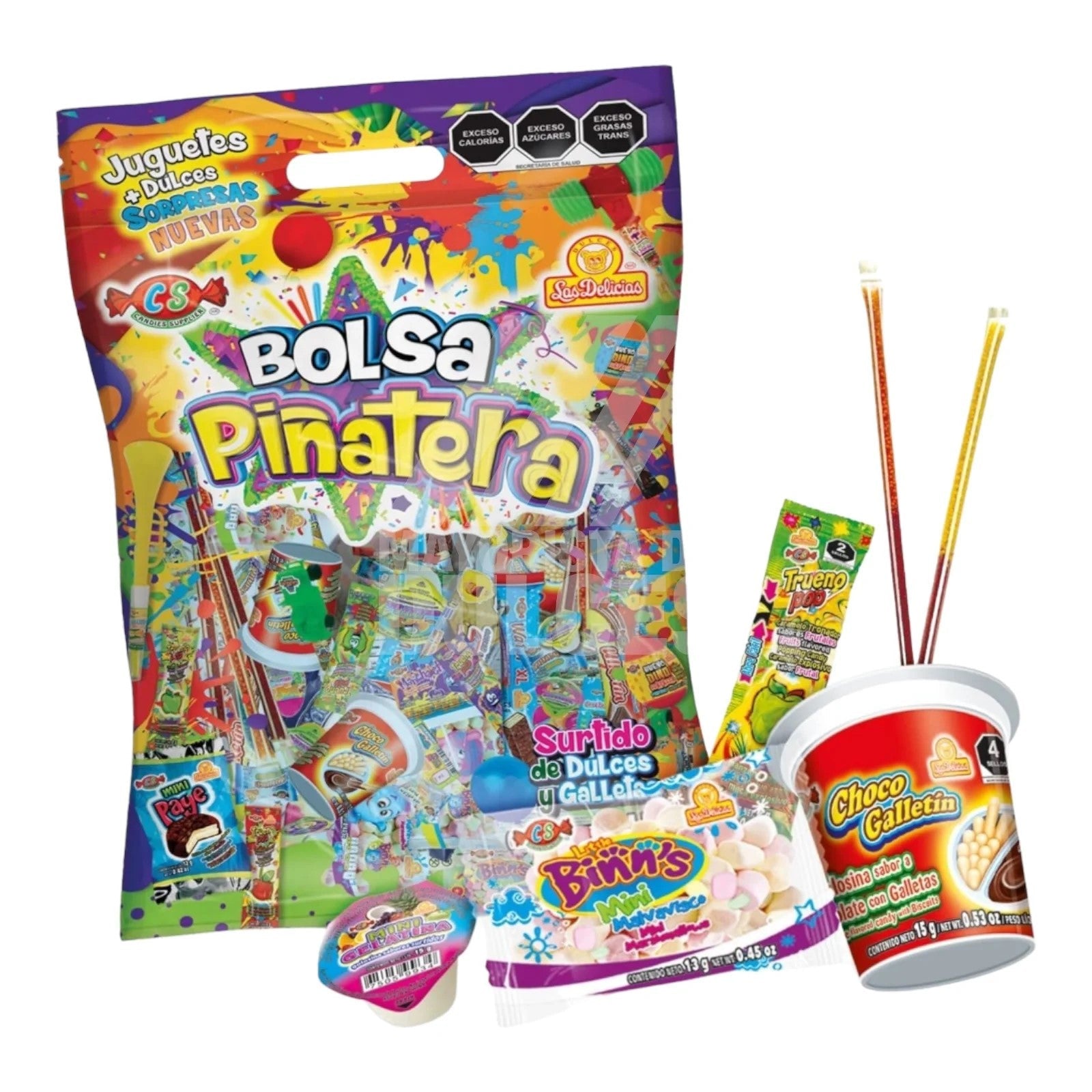 Las Delicias Bolsa Pinatera - 3lb Bag of Premium Dried Fruit Snacks | Perfect for On-the-Go, Hiking & Healthy Snacking