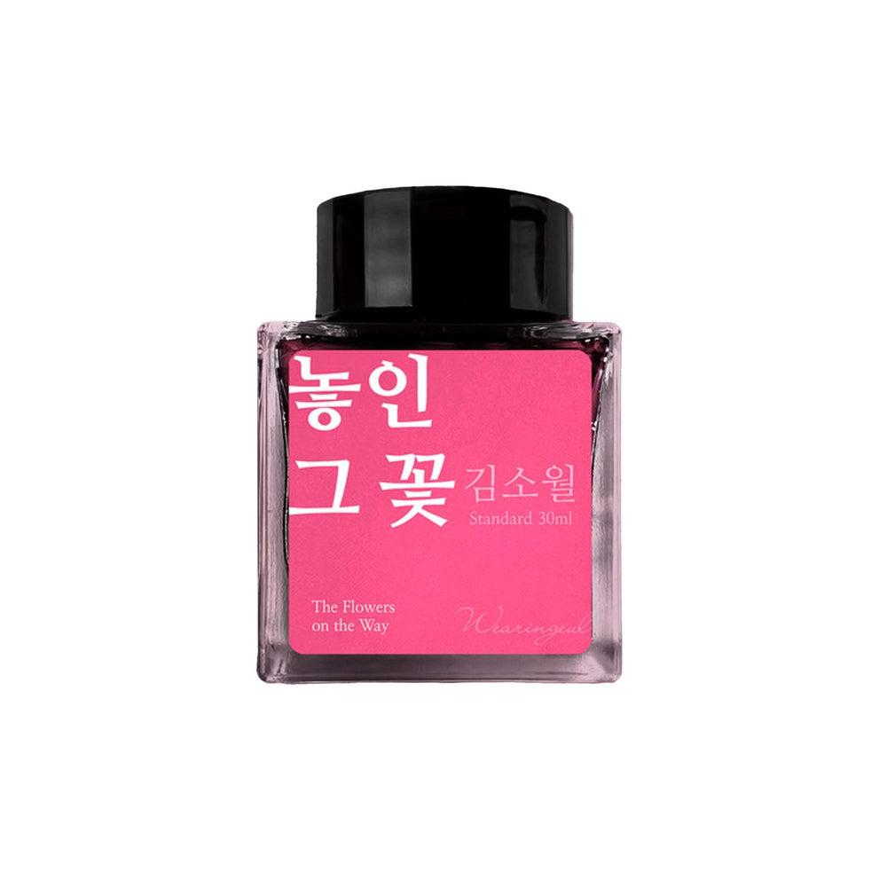 Wearingeul Kim So Wol Literature Ink Bottle - 30ml Fountain Pen Ink for Calligraphy, Journaling & Letter Writing - Premium Korean Stationery Gift