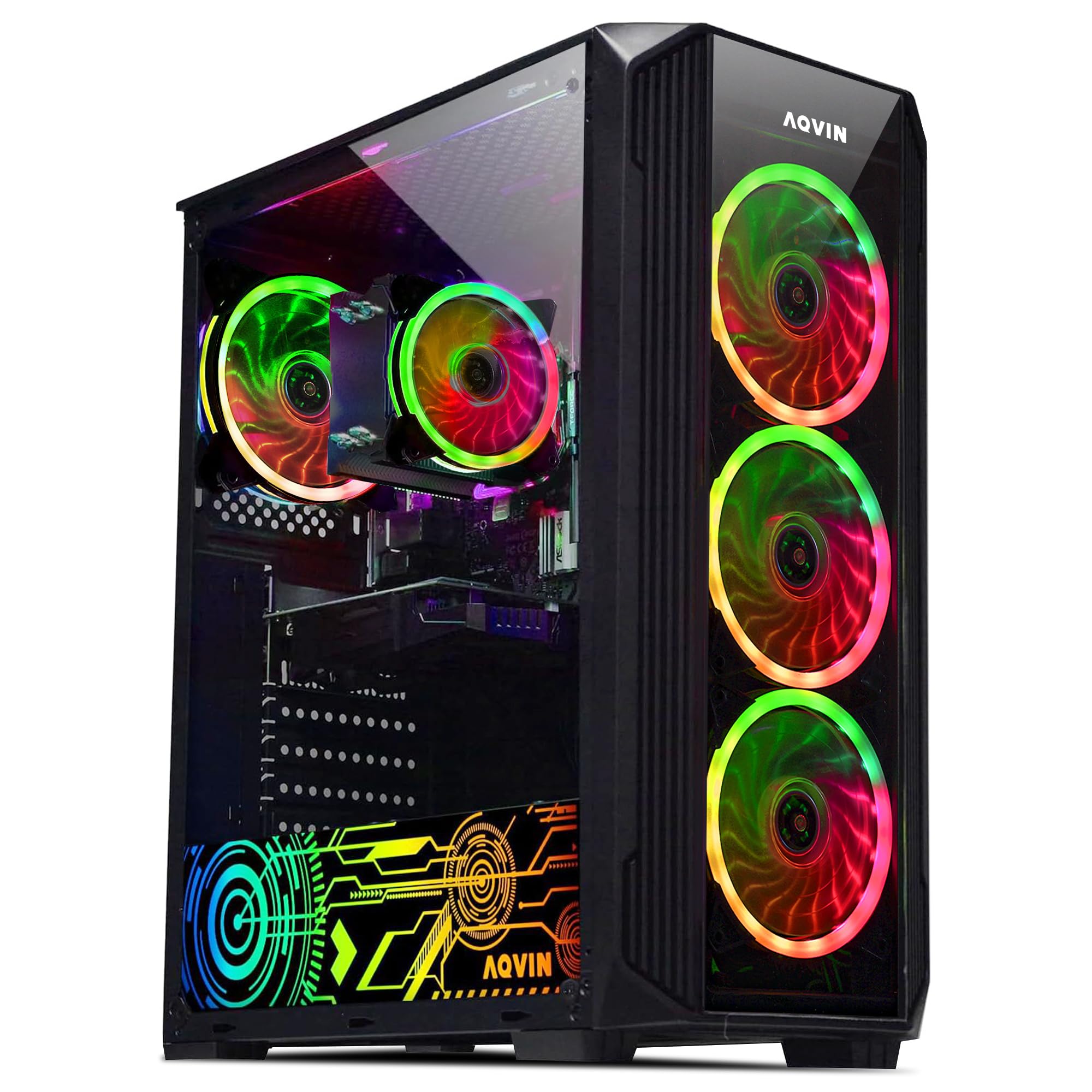 AQVIN ZForce Gaming Desktop Tower PC with 24