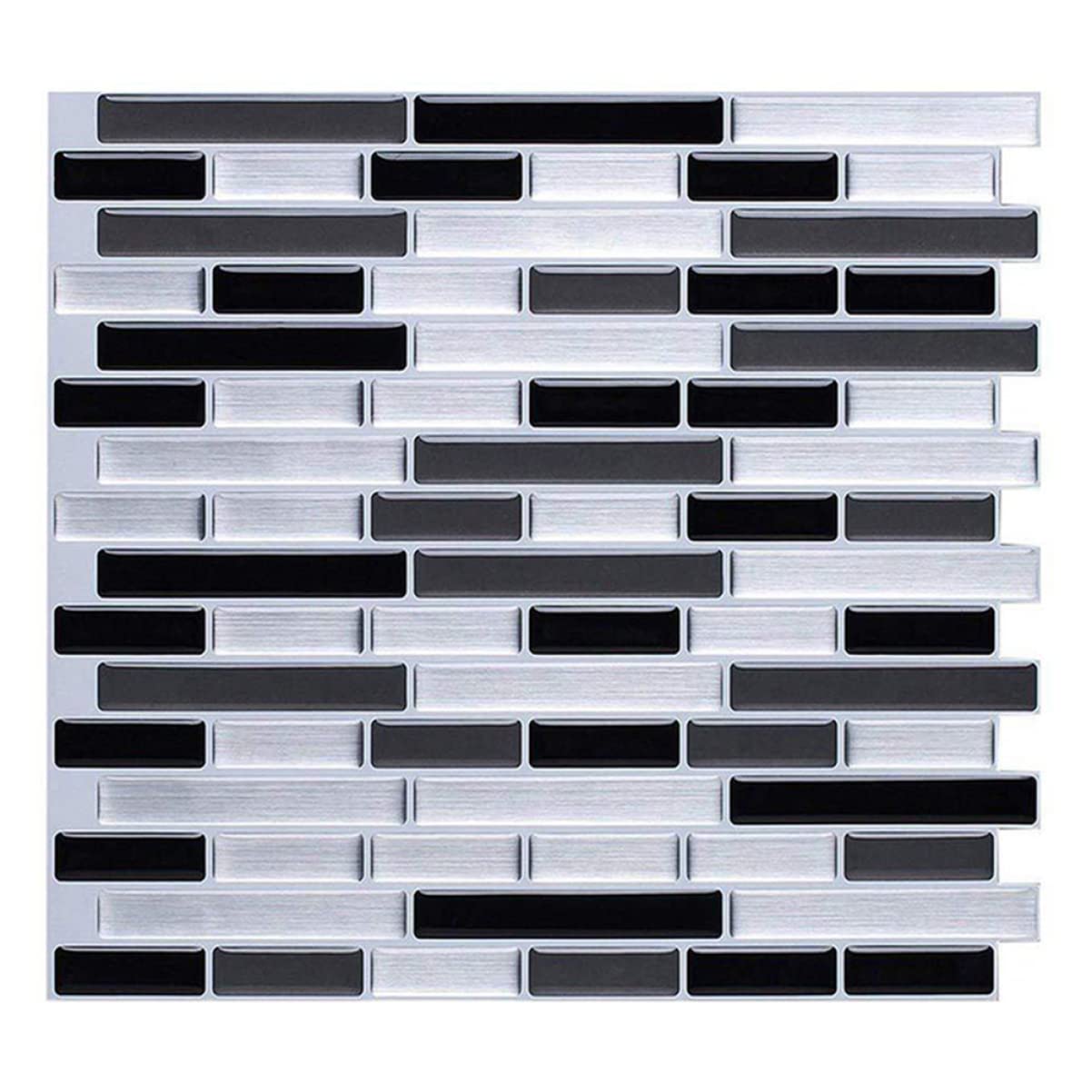 Peel and Stick Kitchen Backsplash Tiles - Self-Adhesive Wall Tile Stickers for Easy DIY Installation | Waterproof & Heat Resistant | Perfect for Kitchen, Bathroom, Laundry Room & RV Remodeling