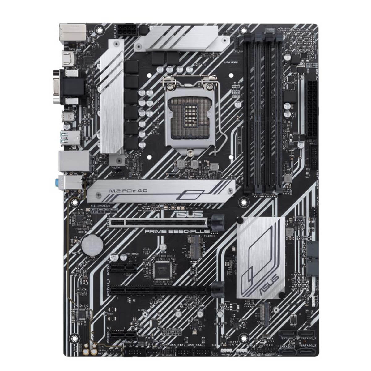 ASUS PRIME B560 PLUS LGA 1200 ATX Motherboard - Intel 11th/10th Gen, PCIe 4.0, DDR4, Dual M.2, HDMI, USB 3.2 Gen 2 - Perfect for Gaming PC Builds & Workstations