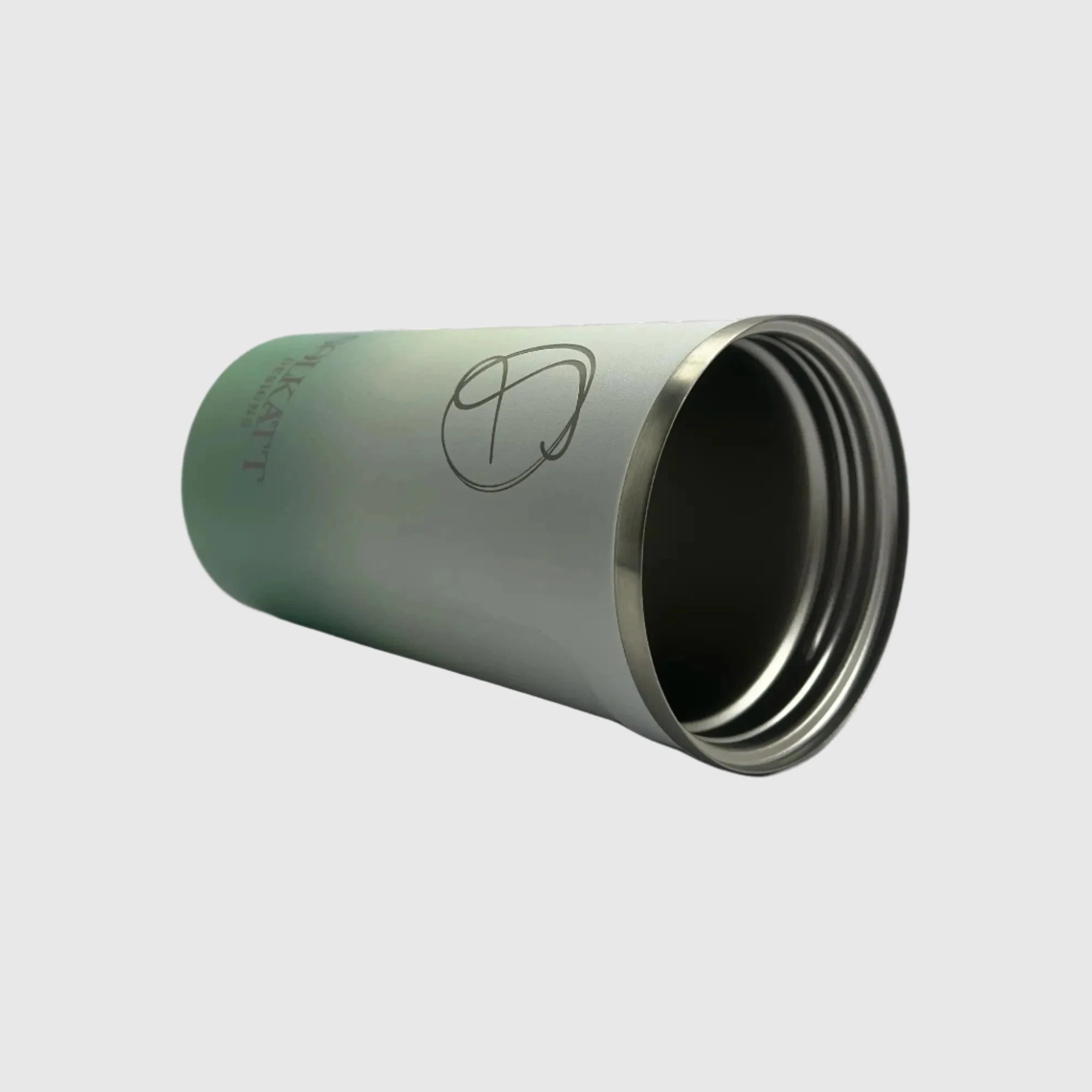 Pastel Green Insulated Travel Coffee Cup - 500ml Stainless Steel Vacuum Flask - Perfect for Commuting, Camping & Office Use