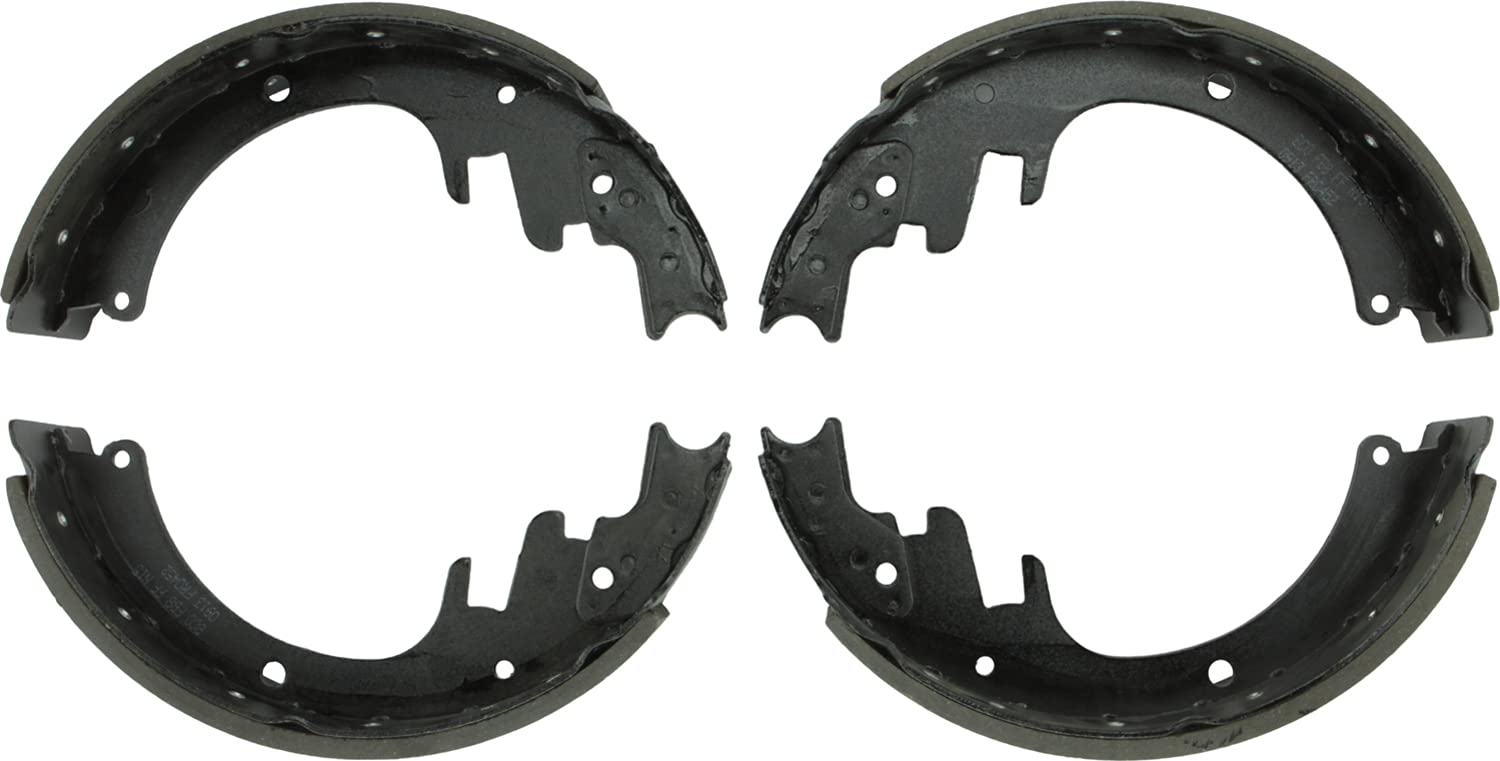 BOSCH BS452R Blue Drum Brake Shoe Set - Fits Chevrolet C/K Trucks, Express, G30, Suburban; Dodge Ram 3500; GMC C/K Trucks, G35, G3500 Savana | Heavy Duty Replacement for Smooth Braking Performance | Ideal for Towing, Hauling & Off-Road Use