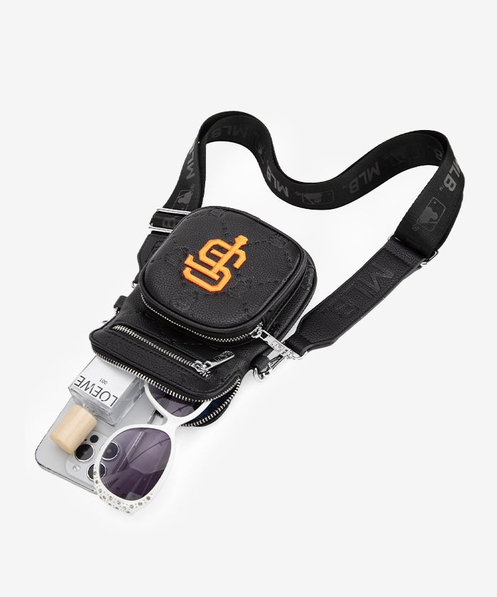MLB San Francisco Giants Mini Crossbody Bag for Women - Stylish Baseball Fan Purse for Game Day, Travel & Everyday Use