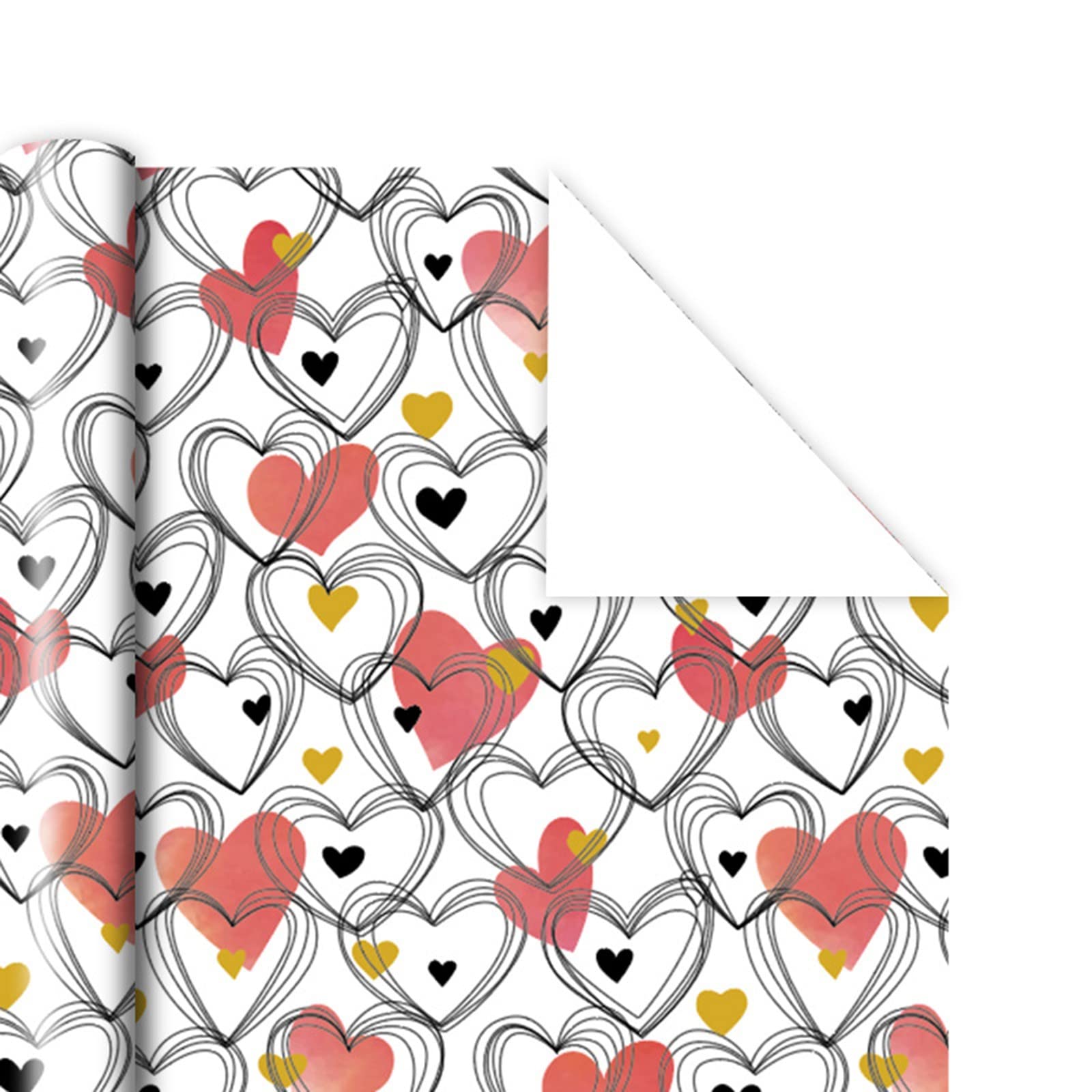 Valentine's Day Gift Wrapping Paper - 80g Coated Decorative Paper for Weird Wrapping Paper Day, Parties & Home Decor (Size B, 1PC) | Perfect for Birthday Gifts, Anniversary Presents & Holiday Wrapping
