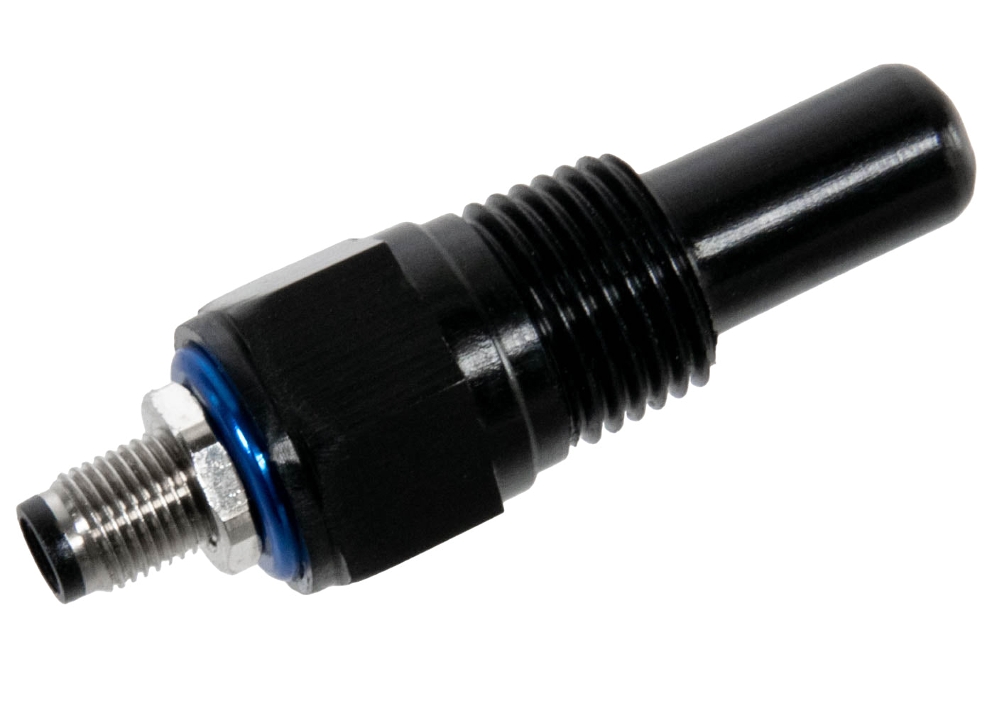 1/8 NPT Rifle Liquid Temperature Sensor with M5 Connector - Coolant, Water, Oil, Transmission Fluid & Fuel Gauge - Perfect for Automotive, Marine & Industrial Applications