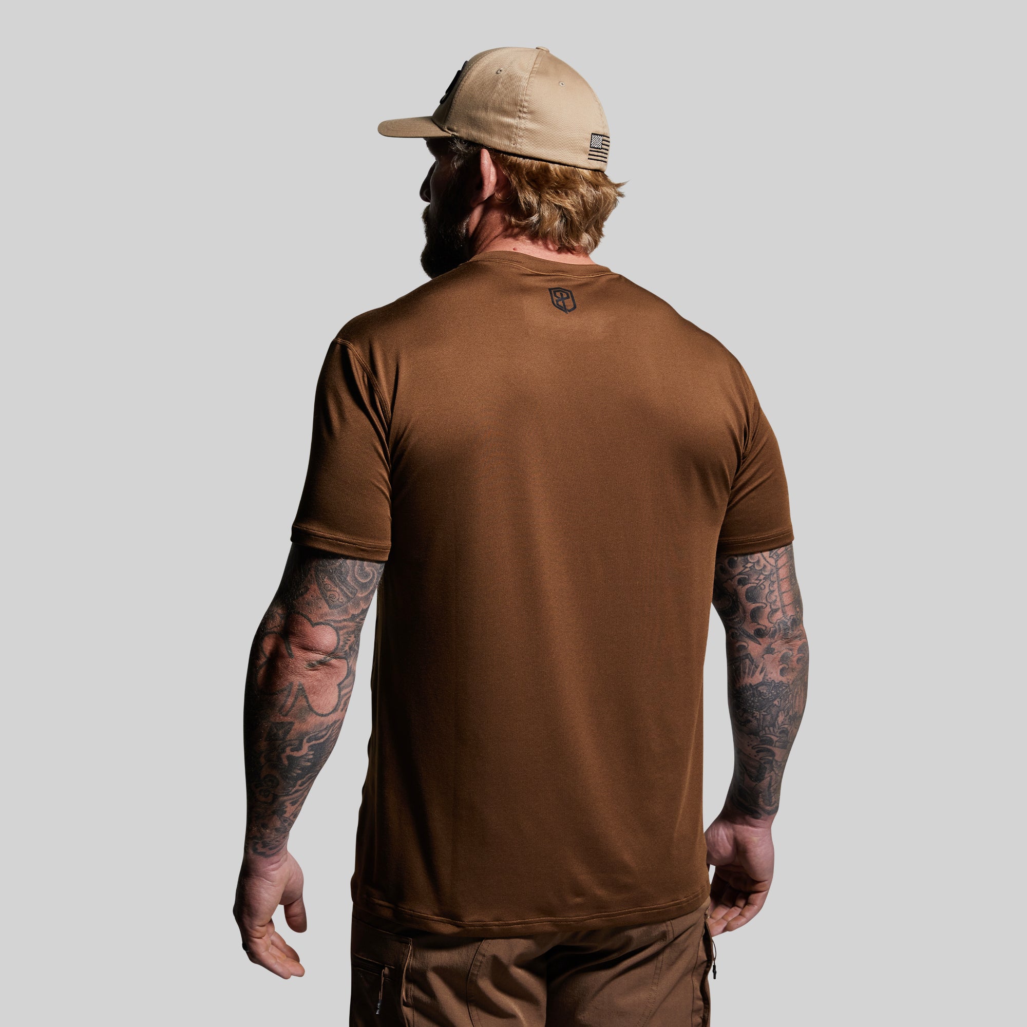 Coyote Brown Range Shirt Flag - Durable Outdoor & Tactical Gear for Camping, Hunting & Military Use