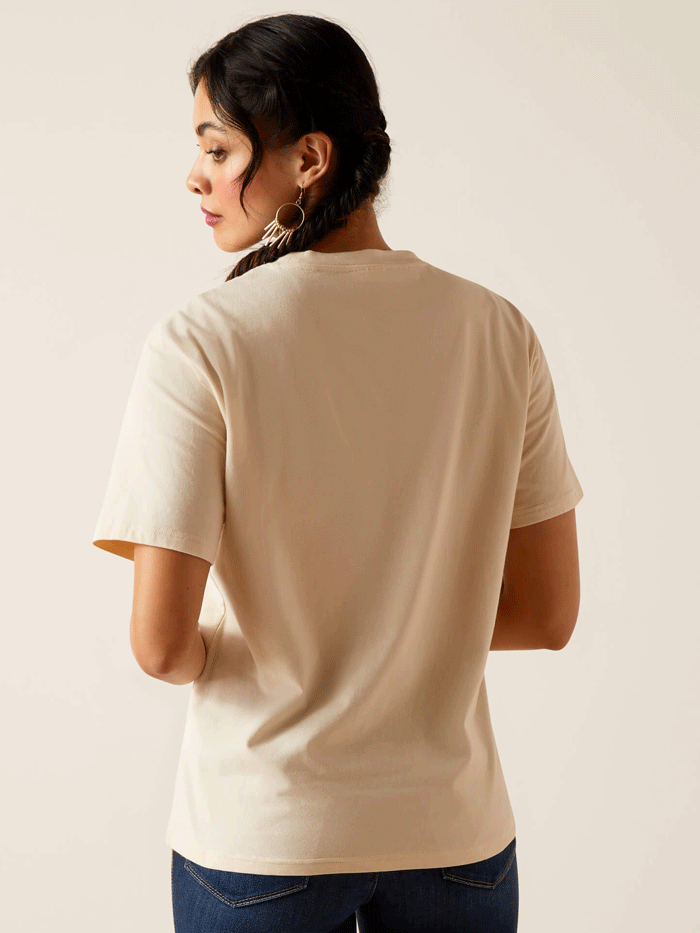 Ariat Women's Desert Dreaming T-Shirt - Natural Cotton Short Sleeve Tee for Western Fashion & Outdoor Adventures