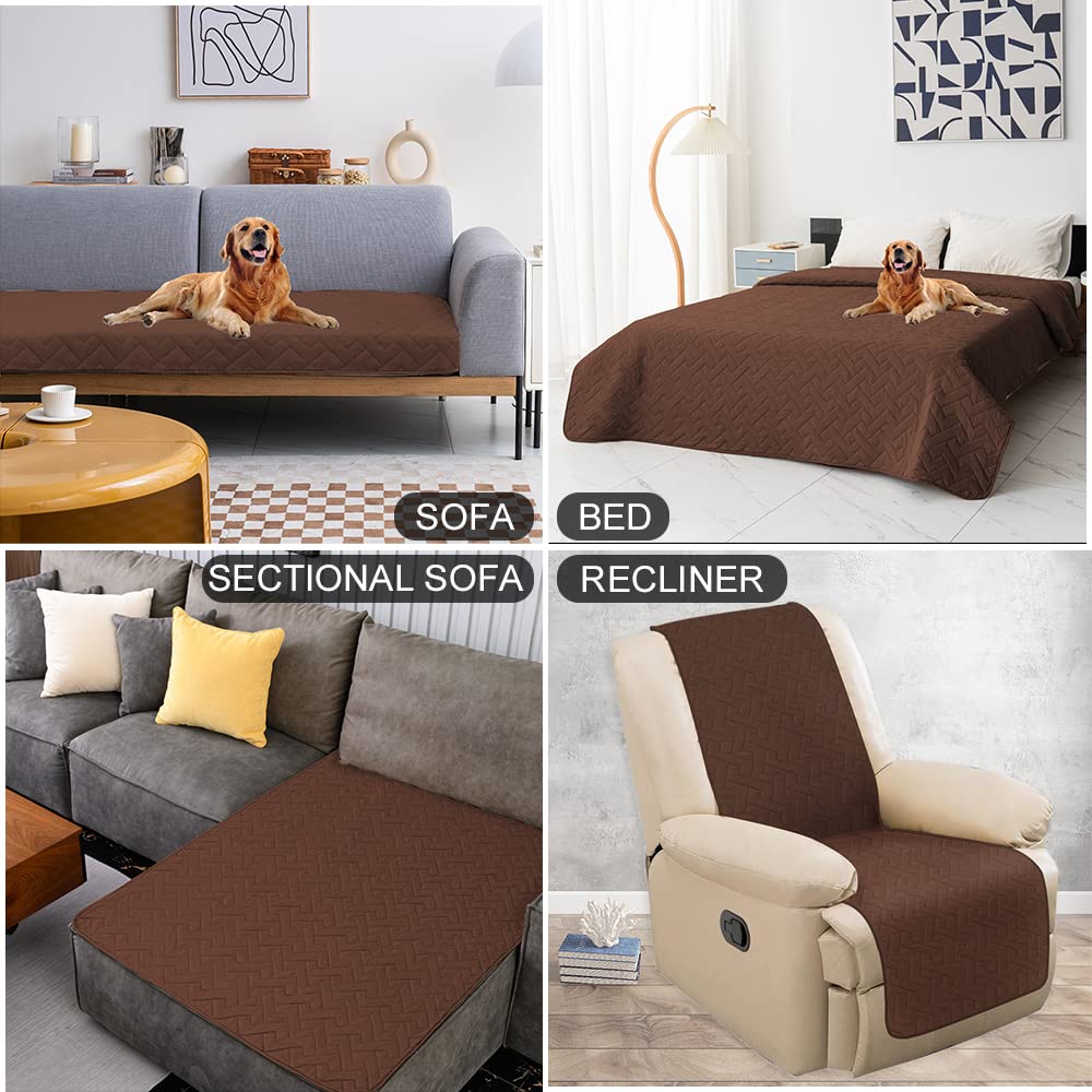 Waterproof Dog Bed Cover & Anti-Slip Pet Mat - Couch Protector for Sofa, Chair, Recliner & Furniture - Ideal for Pets, Cats & Dogs - Perfect for Home, Living Room & Pet-Friendly Spaces