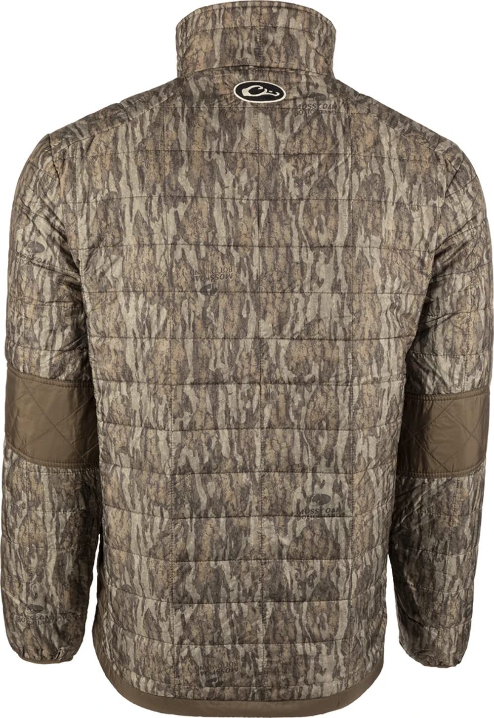 Drake Waterfowl MST Camo Synthetic Down Two-Tone Packable Jacket for Hunting & Outdoor - Realtree Camouflage - Lightweight Waterproof Insulated Coat for Cold Weather Adventures