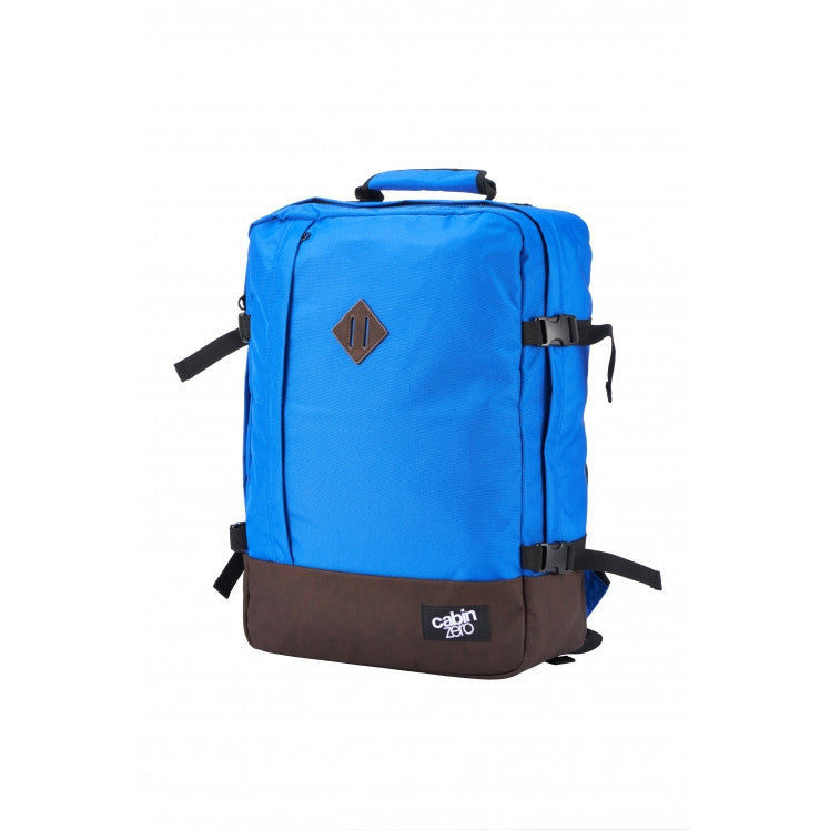 CabinZero Vintage 44L Travel Backpack - Lightweight Carry-On Luggage for Men & Women | Perfect for Airplane, Hiking, Camping & Weekend Getaways