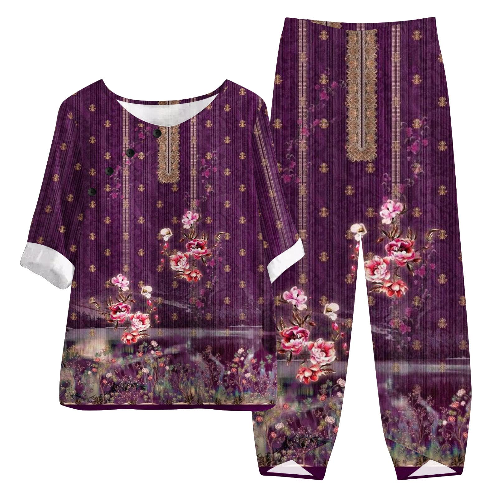 Oelaio Women's 2-Piece Sweatsuit Set - Cream Lounge Outfit with Skirt & Shorts | Trendy Winter Resort Wear & Beach Outfits 2024 | Perfect for Vacation, Yoga, and Casual Wear