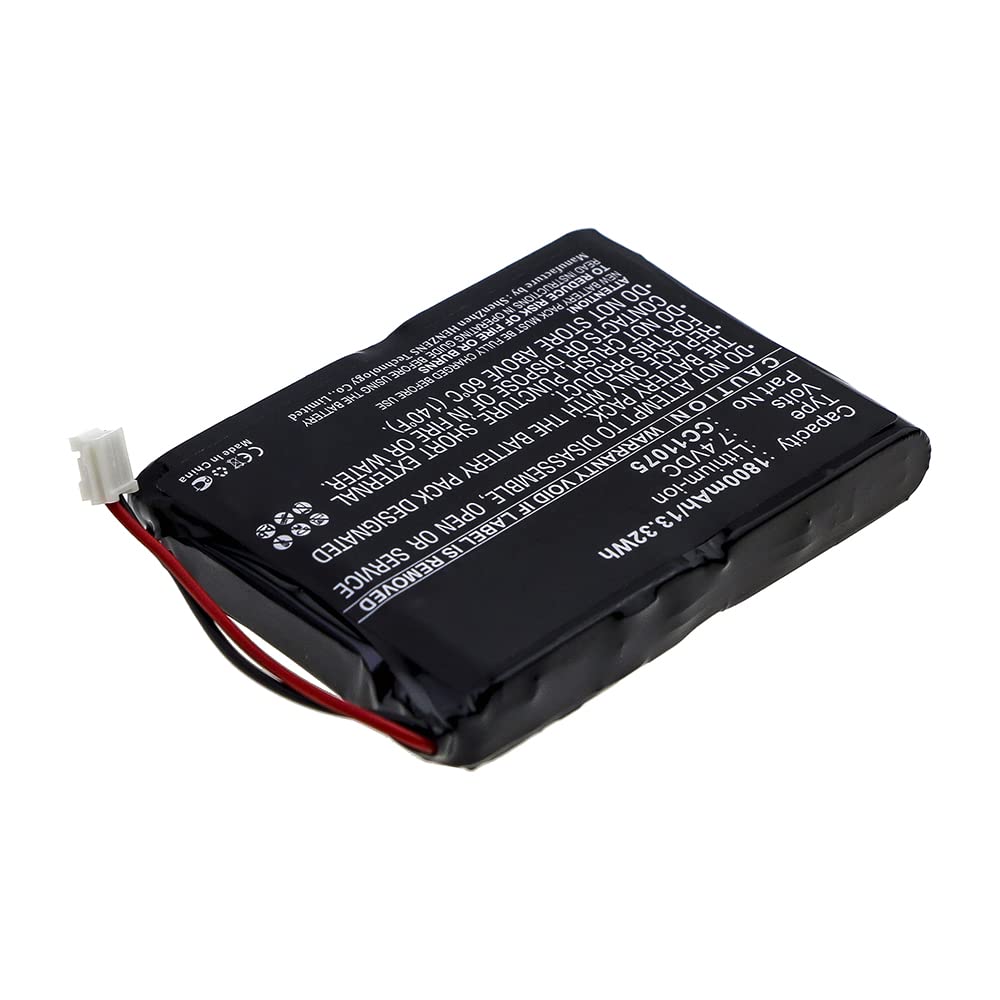 Synergy Digital Printer Battery - Compatible with Monarch MP5033 & Zebra CC11075 (Li-ion 7.4V 1800mAh) High Capacity Replacement Battery for Barcode Label Printing in Warehouses & Retail Stores