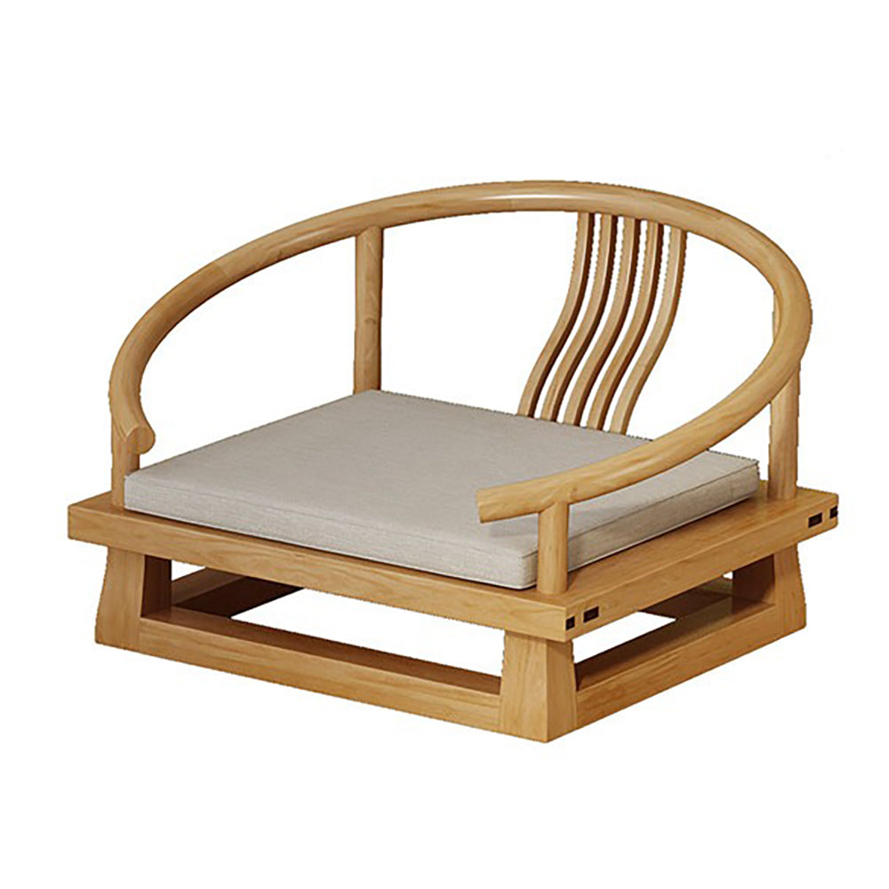 Japanese Elm Wood Tatami Tea Table Set - Traditional Low Table for Tea Ceremony, Zen Meditation & Living Room Floor Seating - Perfect for Japanese Style Home Decor & Asian Inspired Interiors