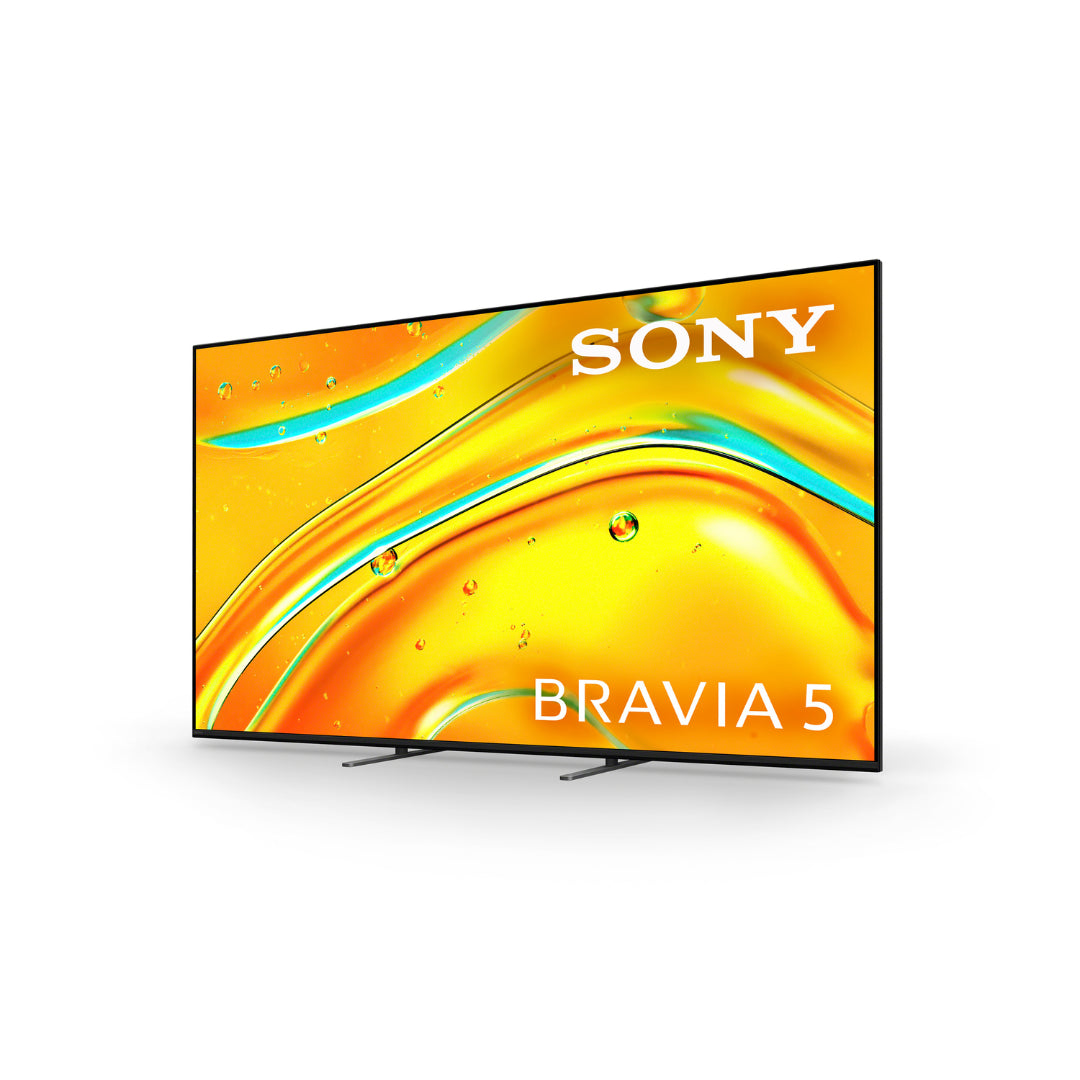 Sony BRAVIA 5 Mini LED 4K HDR Smart Google TV 2025 - 55 Inch 65 Inch 75 Inch 85 Inch UHD Android TV with Dolby Vision, Alexa & Google Assistant - Perfect for Home Theater, Gaming & Streaming Netflix Prime Video