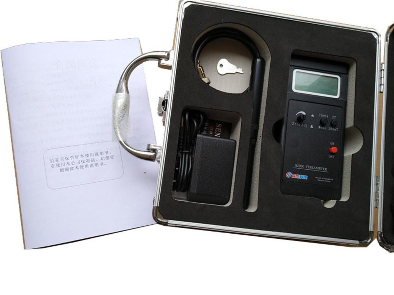 High Precision Digital EMF Meter - Handheld Gauss Meter & Tesla Meter for Magnetic Field Testing | Home, Lab & Industrial Use
