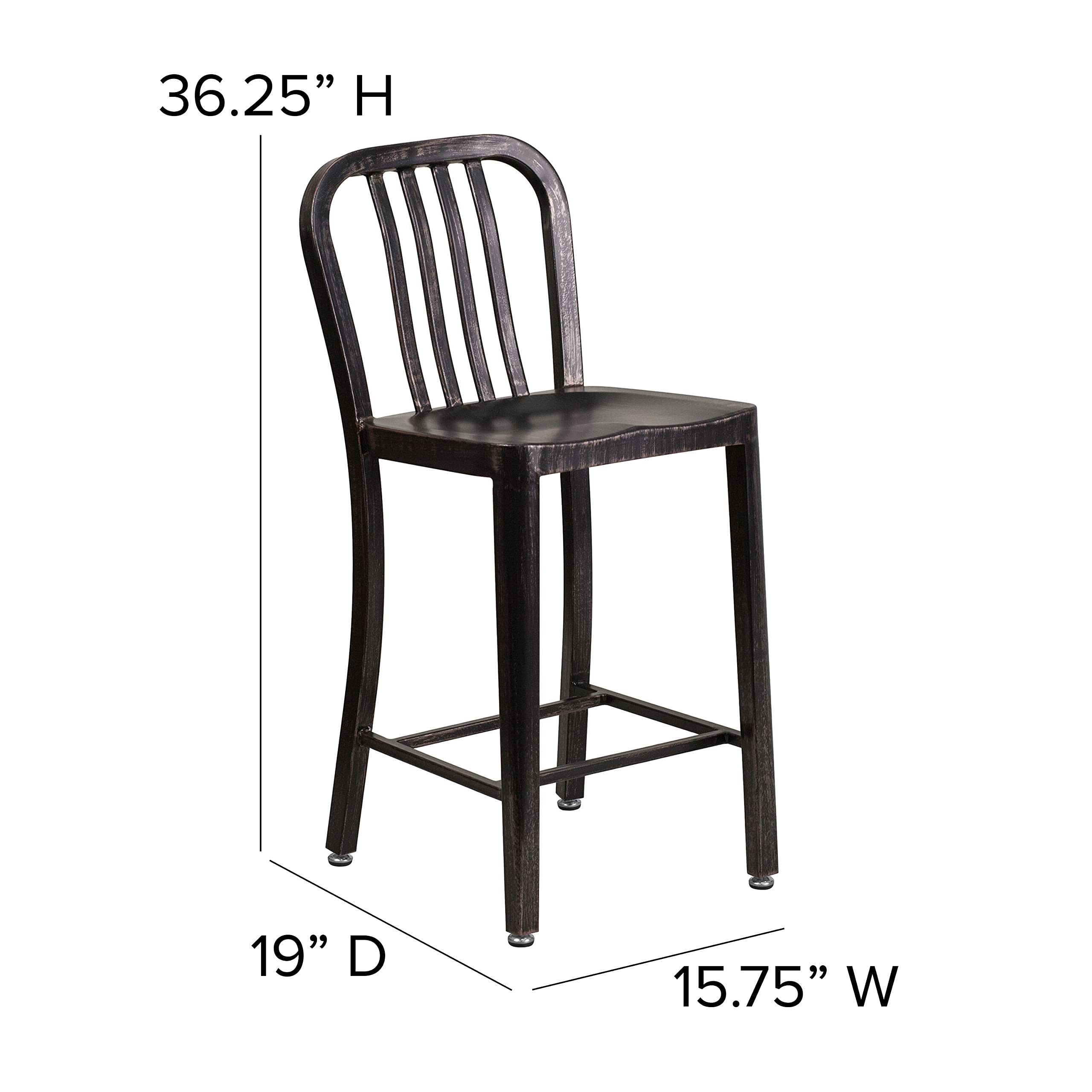 Flash Furniture Gael Commercial Grade 2-Pack 24