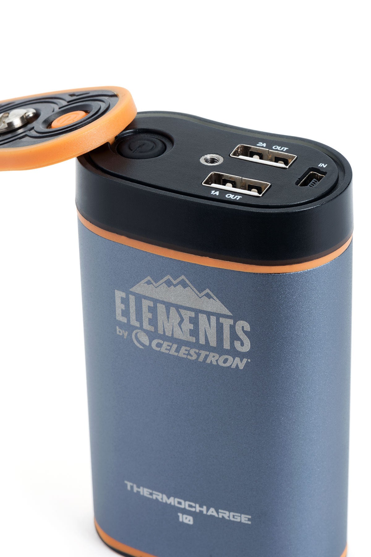 Celestron Elements ThermoCharge 10 - Portable Hand Warmer & Phone Charger for Outdoor Camping, Hiking, and Winter Activities
