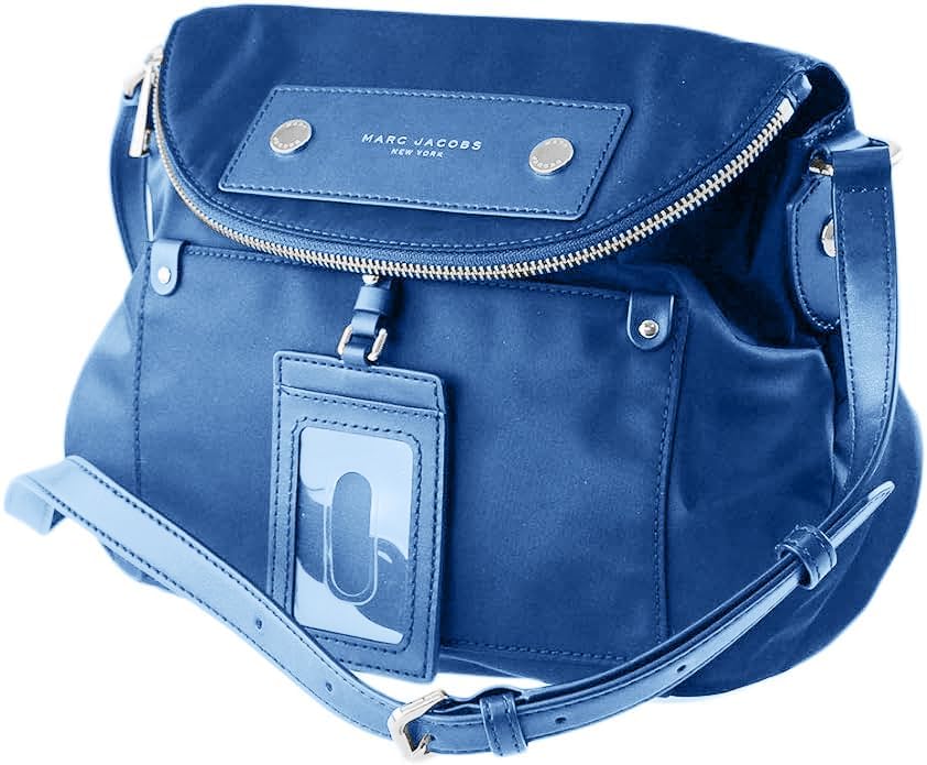 Marc Jacobs Preppy Natasha Nylon Crossbody Bag for Women - Stylish Shoulder Purse with Adjustable Strap, Perfect for Work, Travel & Everyday Use