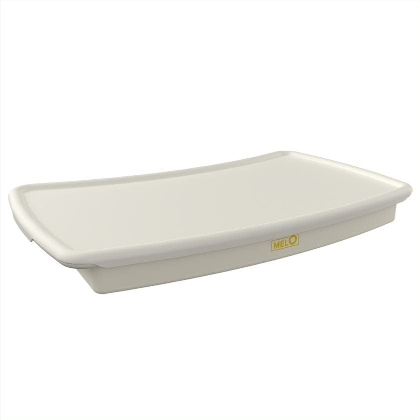 Melo Revel+ Tray Set - 3-Piece Acacia Wood Serving Tray with Handles for Coffee, Breakfast, and Entertaining | Rustic Home Decor for Dining Table, Kitchen, and Living Room