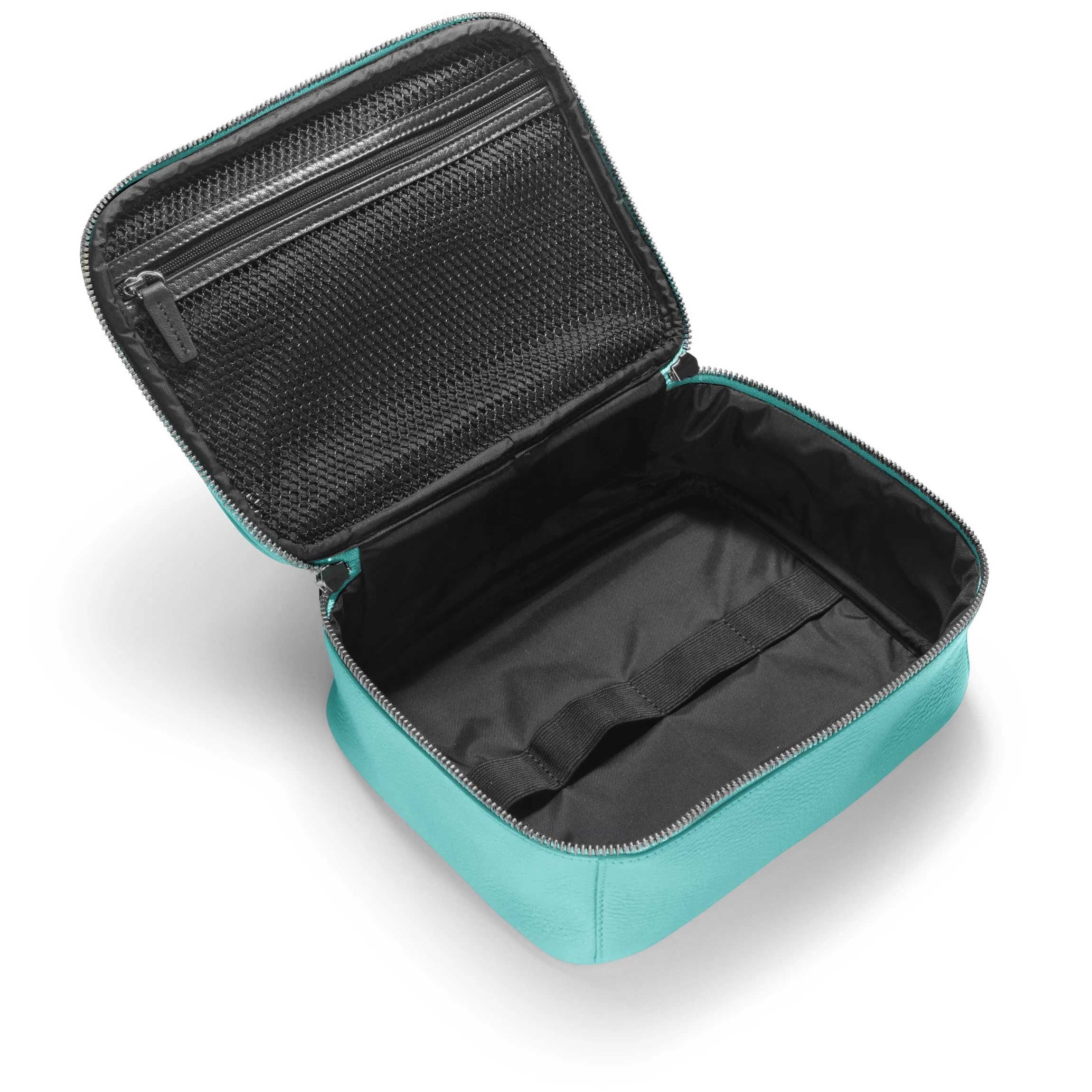 Premium Large Tech Bag Organizer - Celeste Blue Electronics Accessories Case for Laptops, Tablets & Cables - Perfect for Travel, Work & Daily Commute