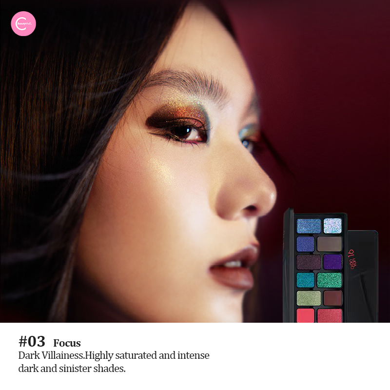 CHEERYEP 16-Color Natural Star Eyeshadow Palette - Long Lasting, Highly Pigmented Makeup for Day & Night Looks - Perfect for Parties, Weddings, and Everyday Wear
